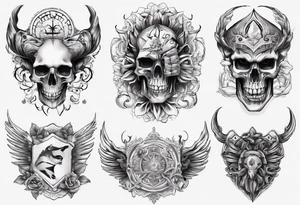 Тату рукав мужской tattoo idea