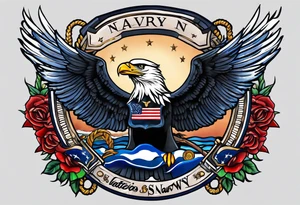 United States Navy tattoo idea