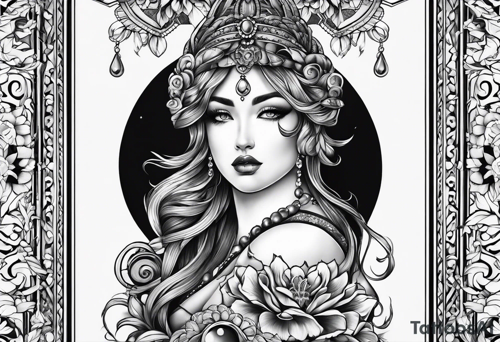 Onyx stone tattoo tattoo idea