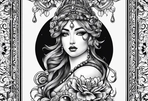 Onyx stone tattoo tattoo idea