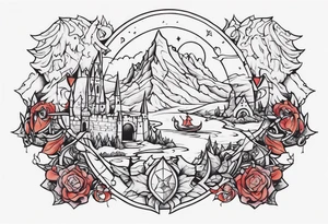 Dungeons and dragons tattoo idea