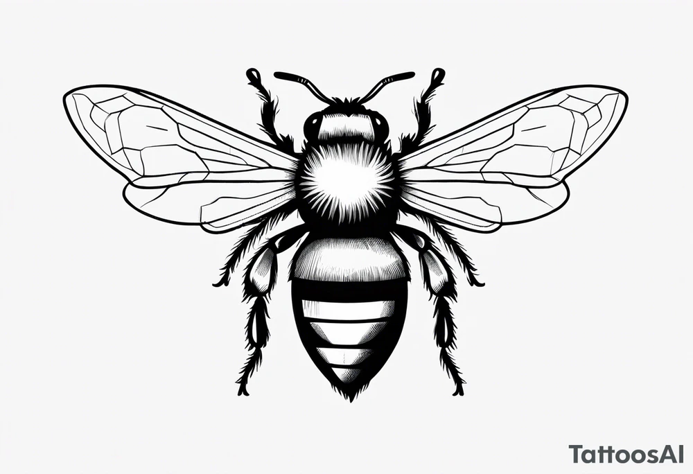 bumble bee tattoo idea