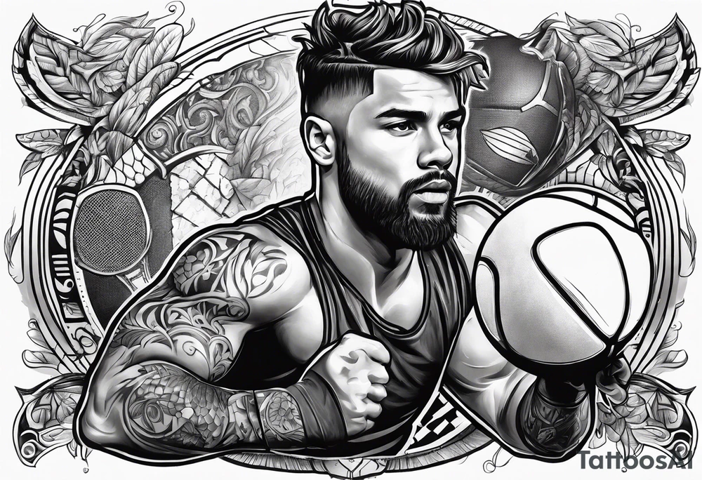 Sport tattoo idea