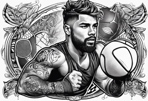 Sport tattoo idea