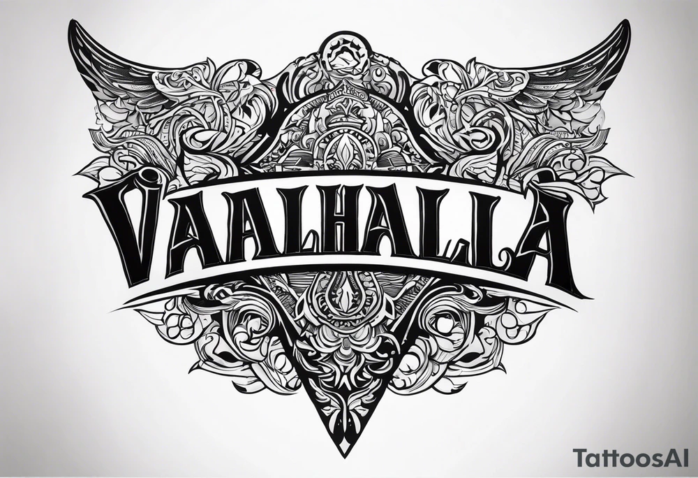Valhalla tattoo idea