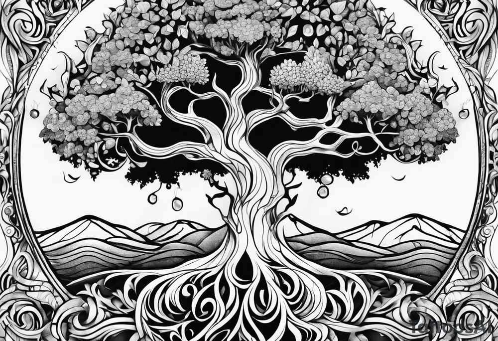 yggdrasil tattoo idea