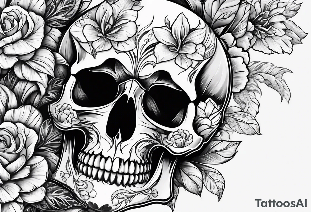 Skulls tattoo idea