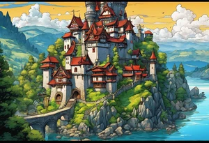 Howls Castle tattoo idea