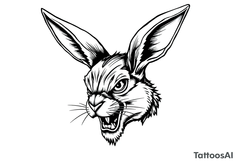 BAD BUNNY tattoo idea