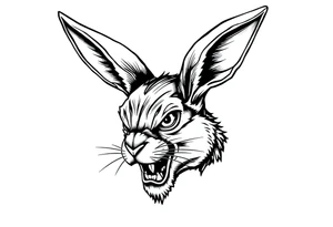 BAD BUNNY tattoo idea