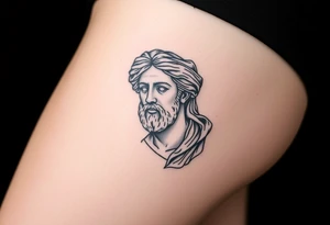 greek sculture tattoo idea