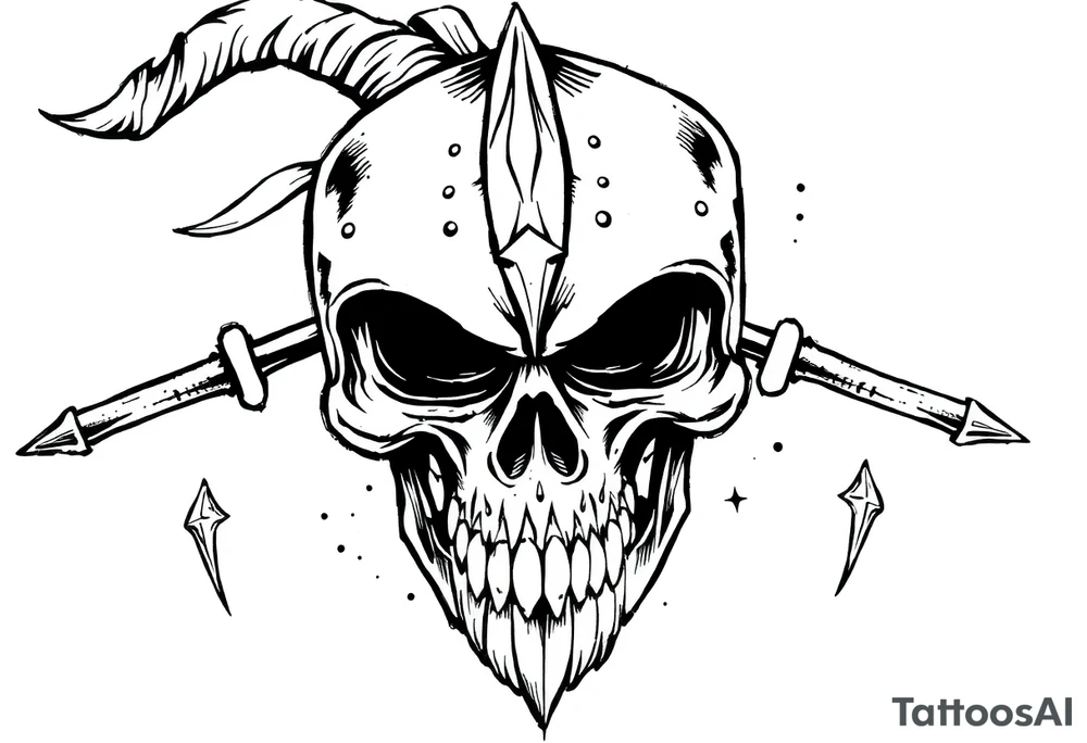 generate me the white knights of americas gang brand. tattoo idea