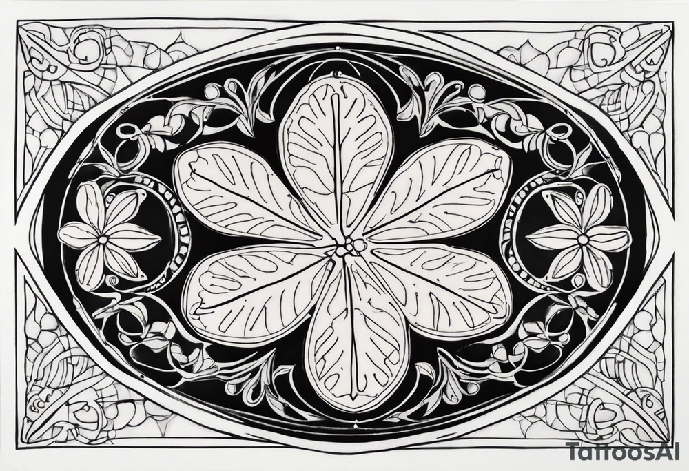 sand dollar tattoo idea
