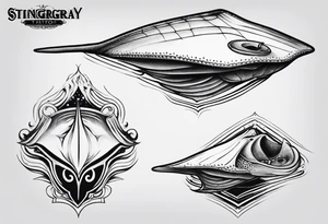 stingray tattoo idea
