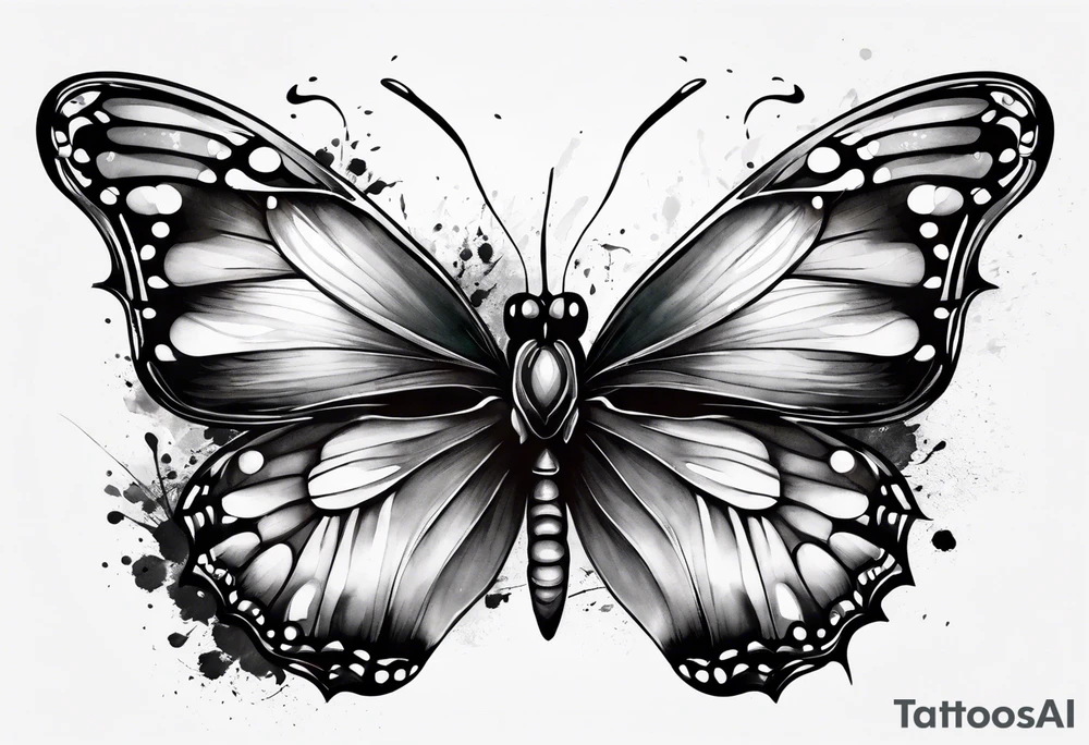 butterfly tattoo idea