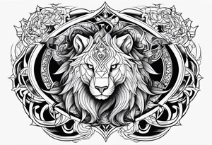 chimera tattoo idea