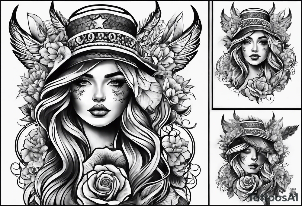 Texas culture tattoo idea