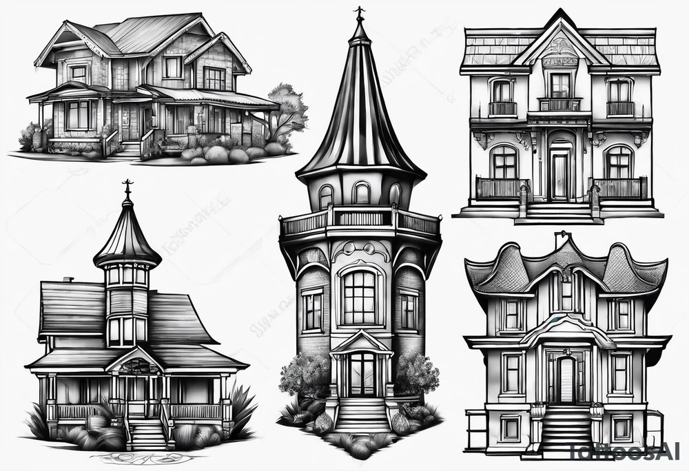 Real estate tattoo idea