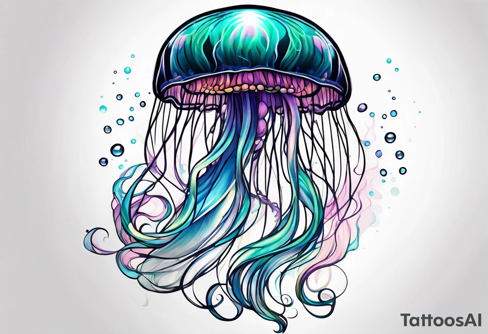 Jellyfish tattoo idea