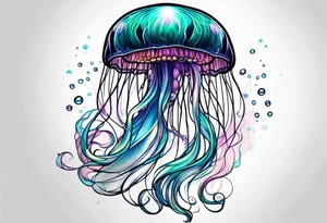 Jellyfish tattoo idea