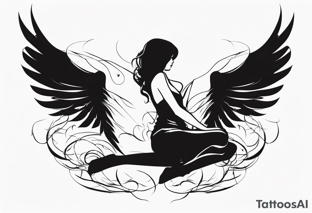 Fallen Angel, dissapointed people tattoo idea