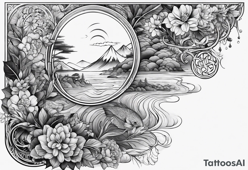 Nature tattoo idea