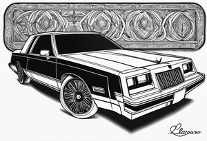 1984 Chrysler lebaron tattoo idea