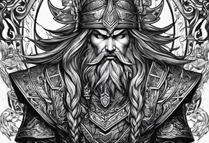 Valhalla lightning tattoo idea