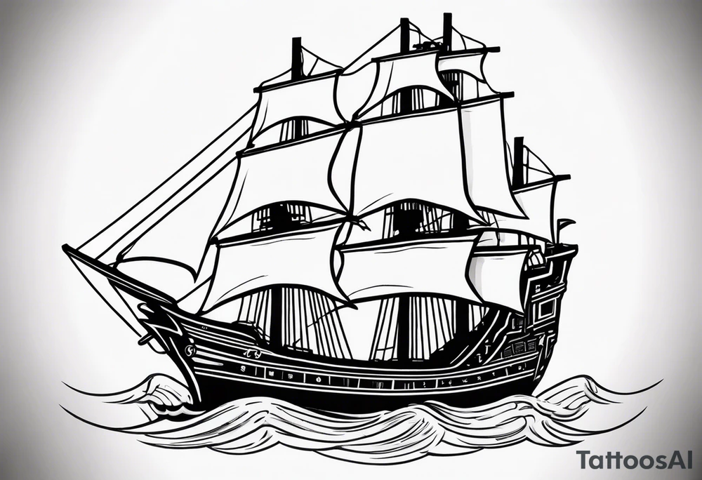 Ship
Albie and Crew tattoo idea
