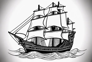 Ship
Albie and Crew tattoo idea