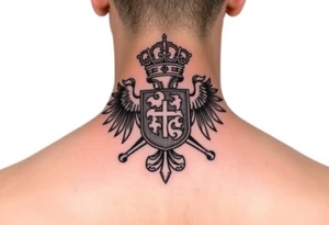 Serbian crest and St. George tattoo idea