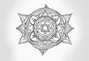 tiny tattoo kazhak inspired tattoo idea