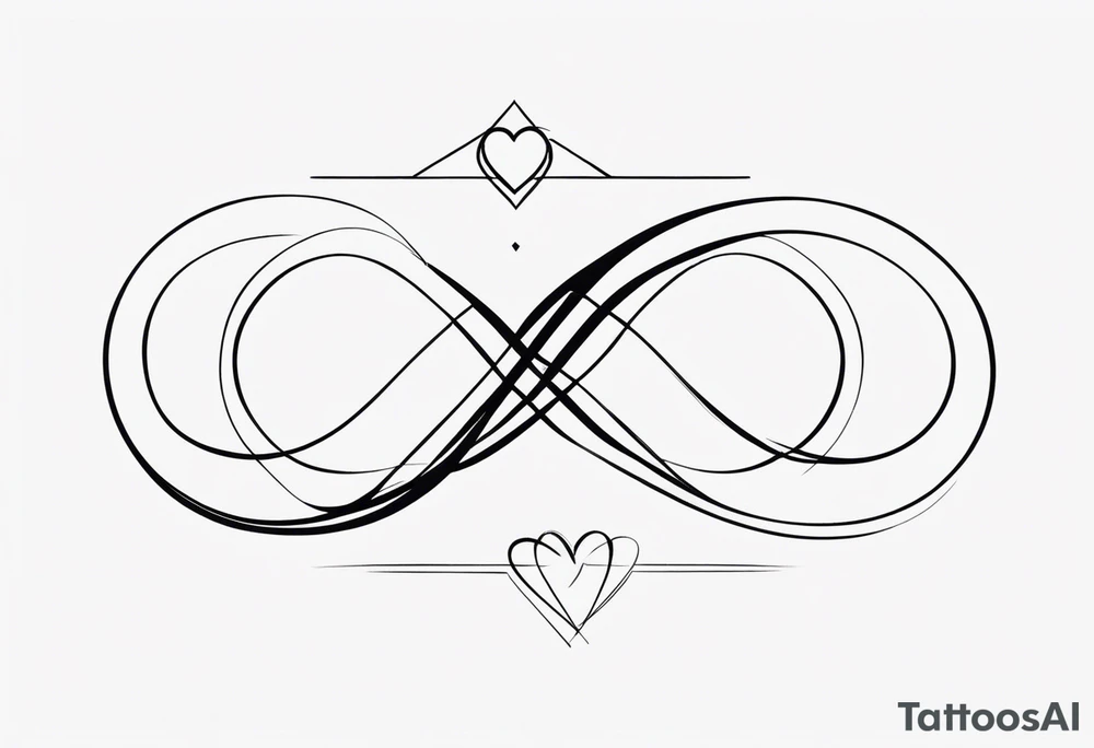 Infinity, family, love tattoo idea
