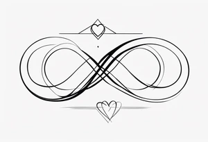Infinity, family, love tattoo idea