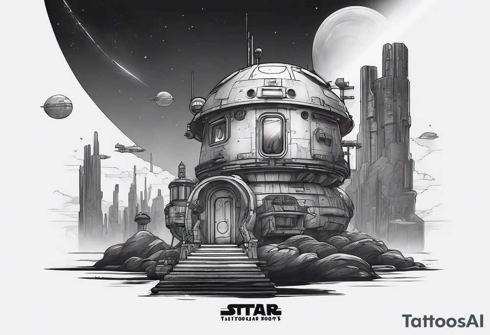 Love, Death & Robots, star wars tattoo idea