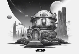 Love, Death & Robots, star wars tattoo idea