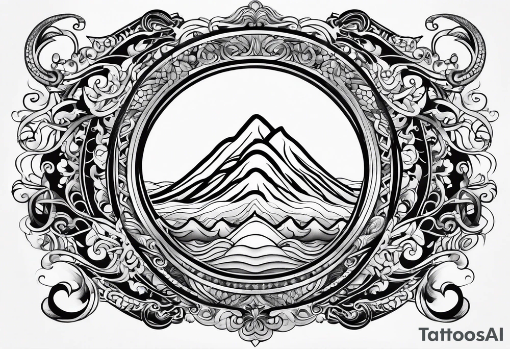 Basic infinity symbol tattoo idea