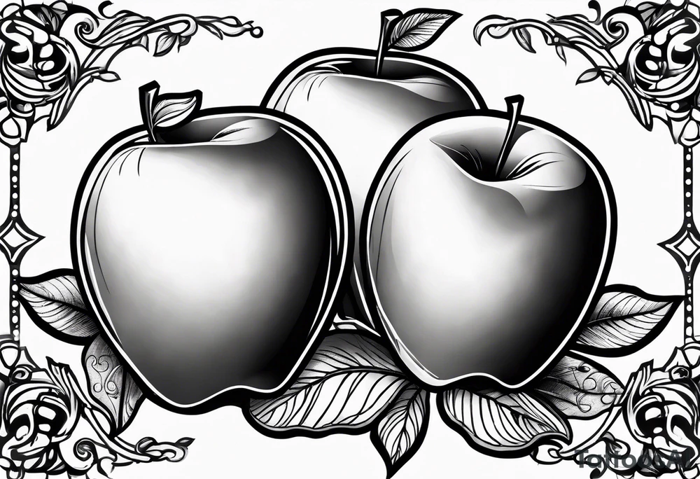 Teacher Apple tattoo idea