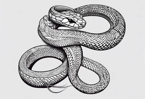 snake tattoo tattoo idea