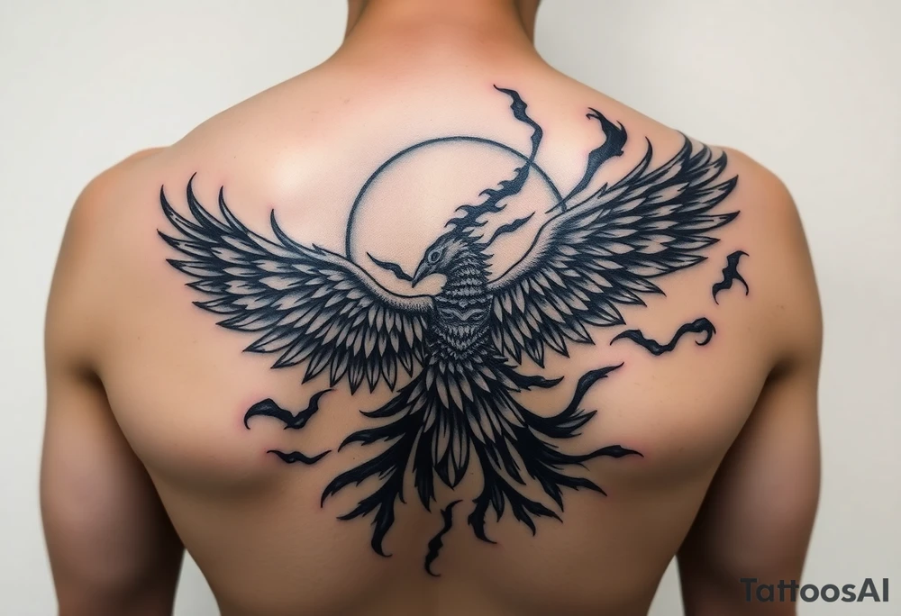 i want my tatto to go from over hips to neck but devided in diagonal in half so only the right side of my upper body is tatted. The design is supposed to be from the anime naruto. I want itachis susano as the main picture and amaterasu flames to mark the line between normal body and tatted body the flames should slowly merg into itachis crows and from the crows into the susano. The susano is supposed to go slightly on the neck and from chest to back and on the right arm tattoo idea