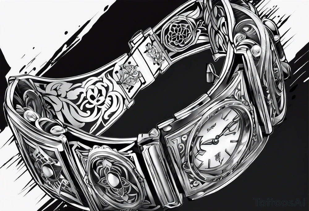 Art from dishonored game 
bracelet tattoo idea