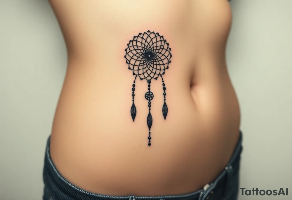 dreamcatcher tattoo idea