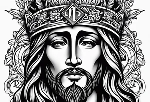 nombre de jesus en pes tattoo idea