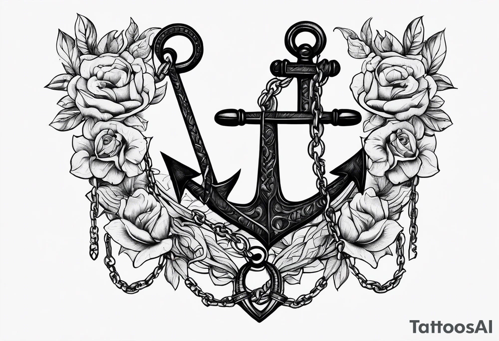 Anchor Chain tattoo idea