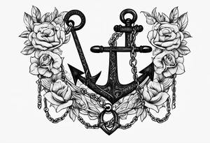 Anchor Chain tattoo idea