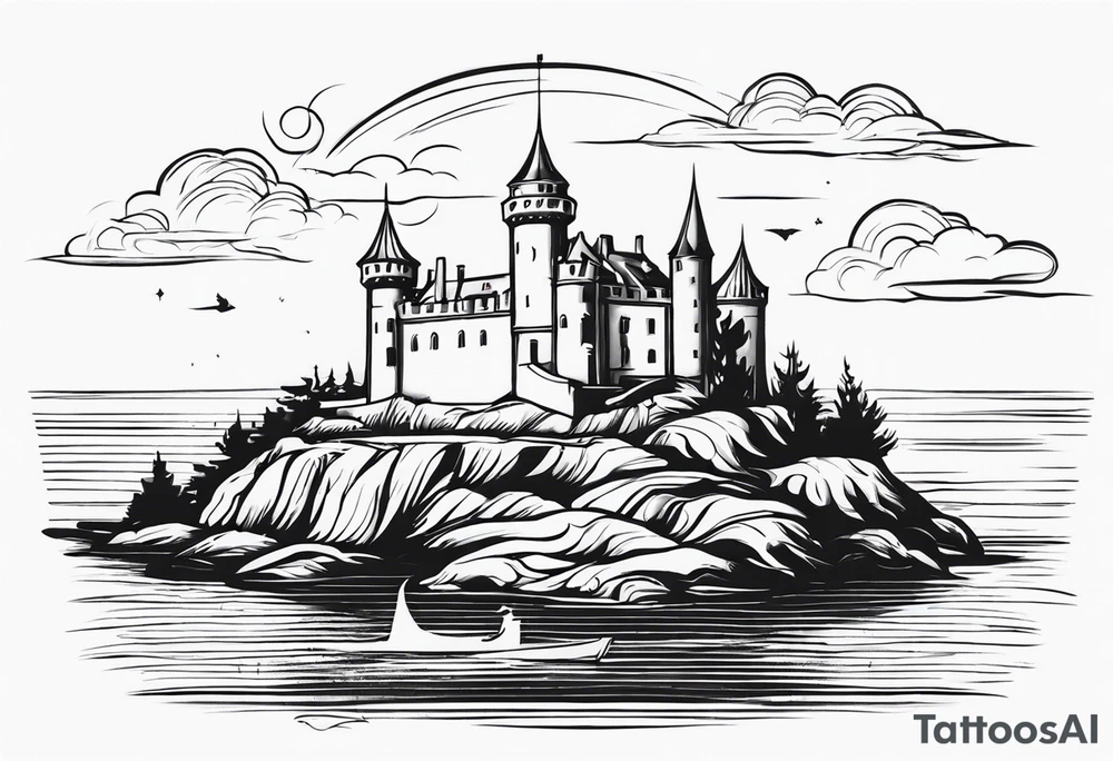 Chateau d’if tattoo idea
