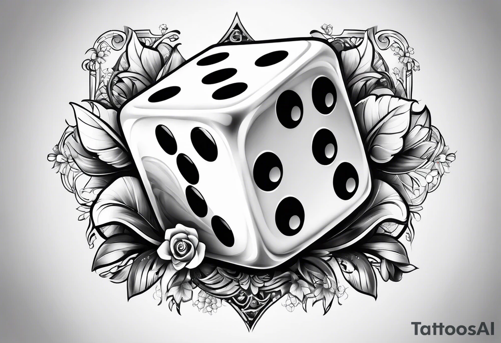 Las Vegas dice tattoo idea