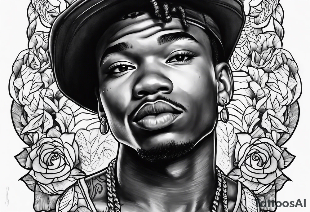 Lil baby tattoo idea