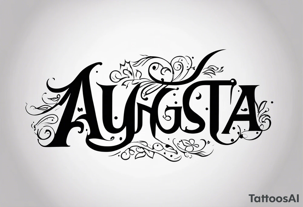 Per Angusta Ad Augusta tattoo idea