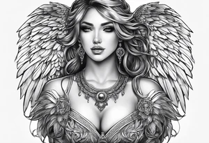 arc angel tattoo idea